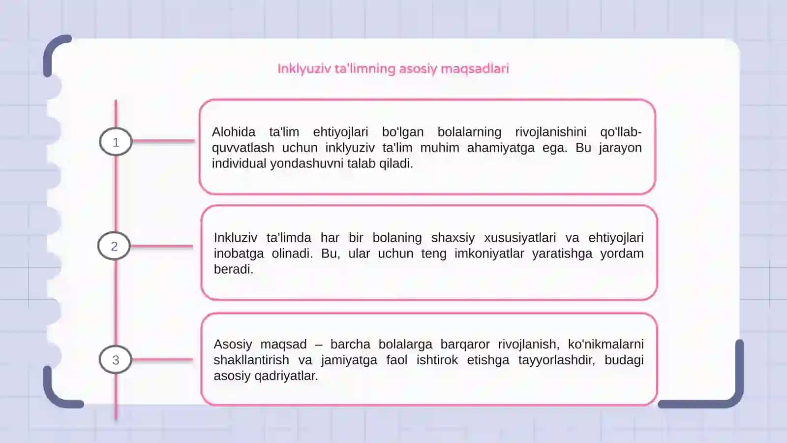 Inklyuziv ta'limni amalga oshirish jarayoni 3