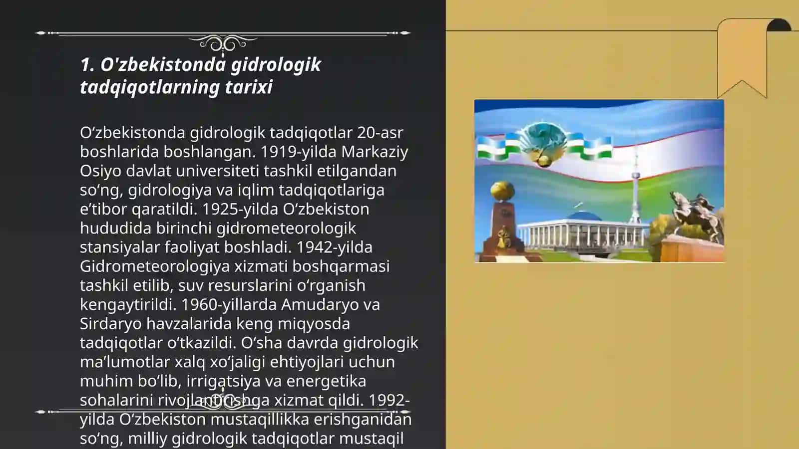 O'zbekistonda gidrologik tadqiqotlar 3