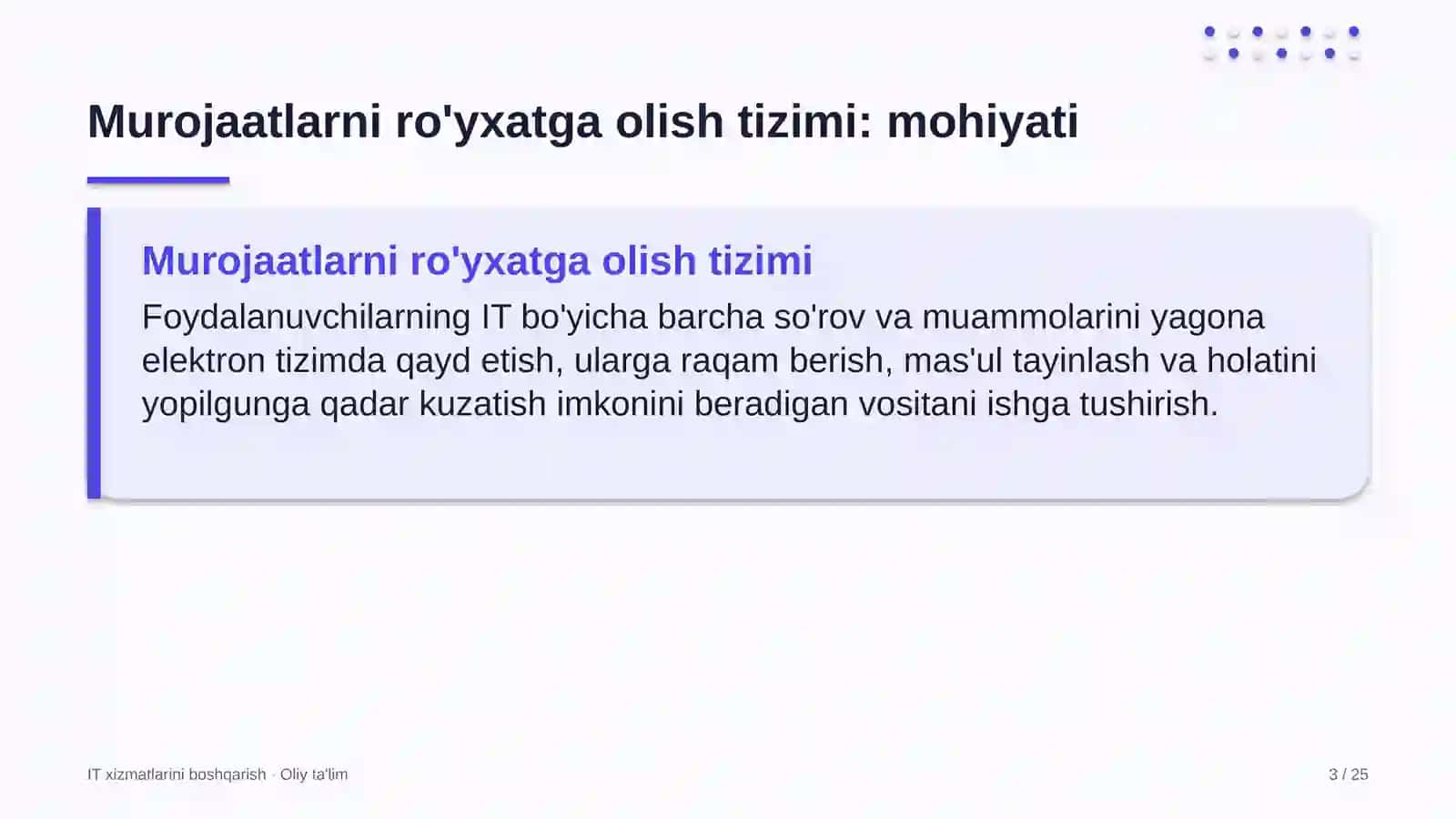 Lift xo'jaligida murojaatlarni ro'yxatga olish tizimini joriy etish 3