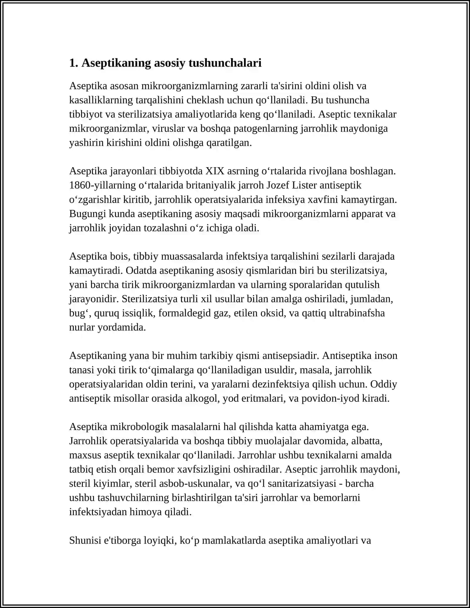STOMATALOGIYADA ASEPTIKA VA ANTISEPTIKA 3
