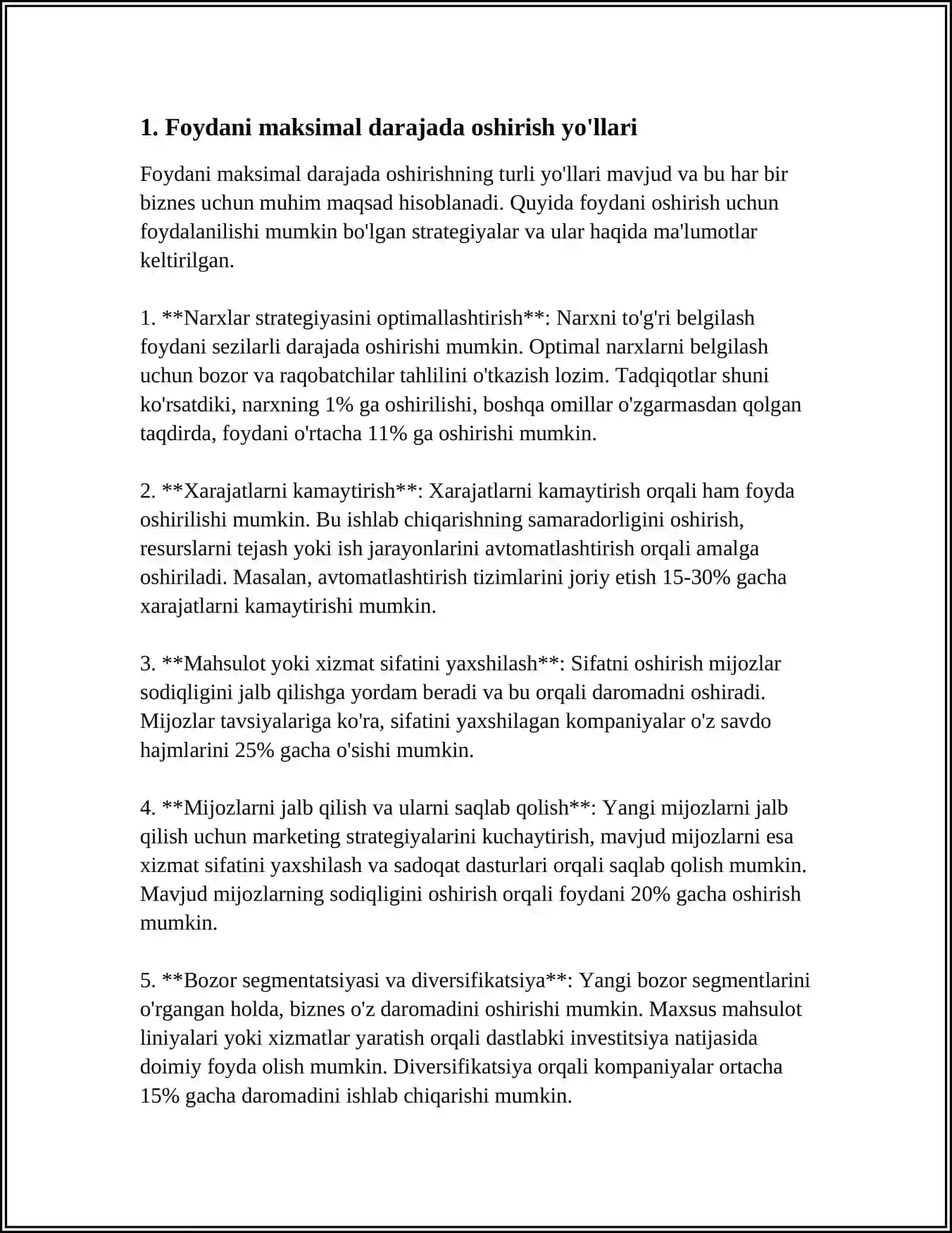 KORXONADA FOYDANI SHAKILLANTIRISH VA OQILONA TAQSIMLASH 3