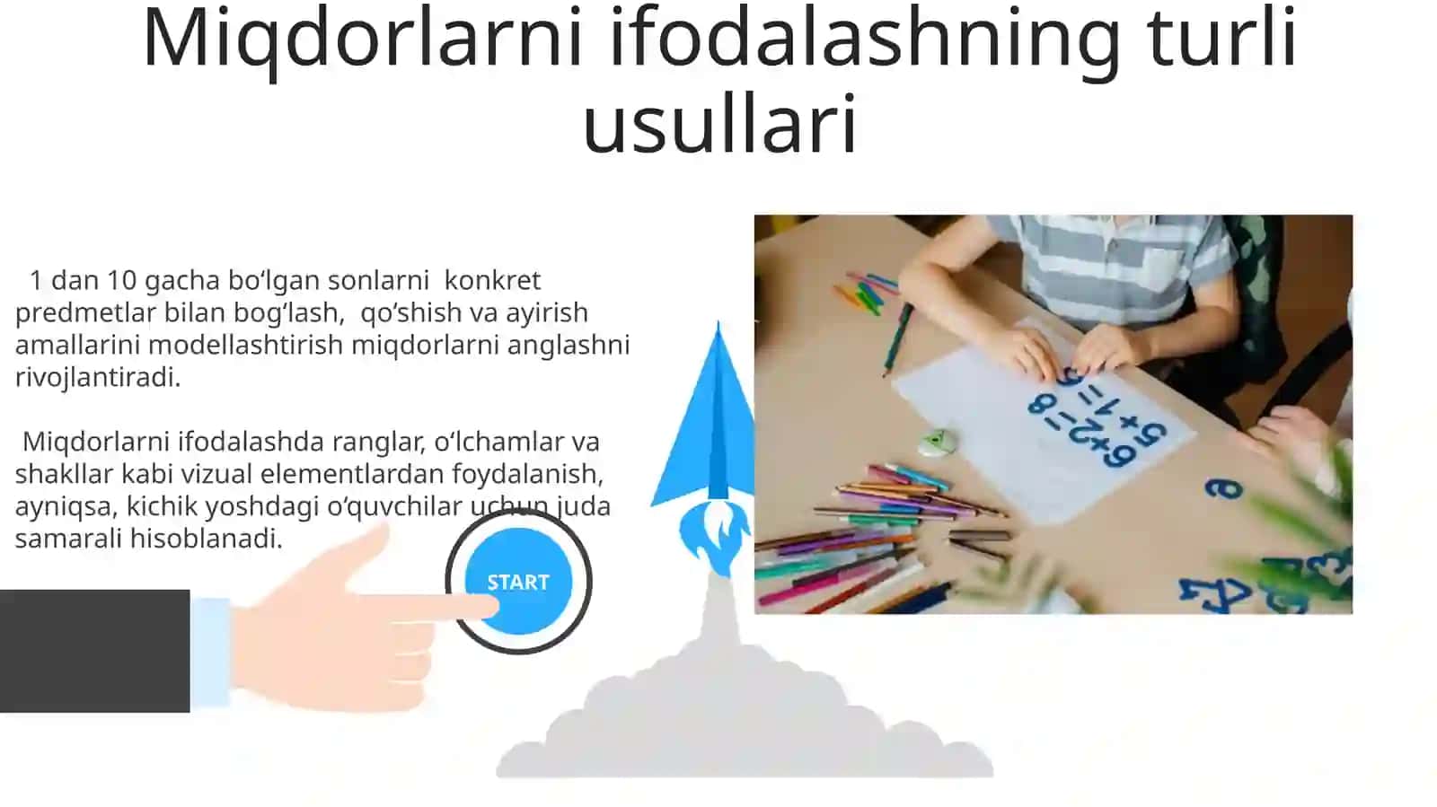 Miqdorlarni O'rgatish Metodikasi 3