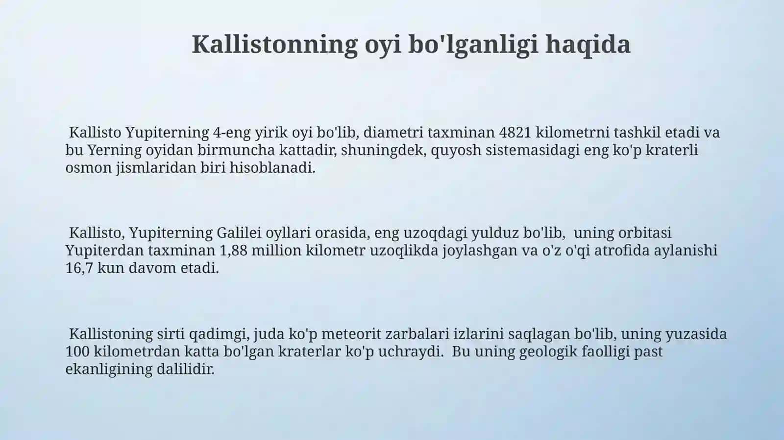 Kallisto 3