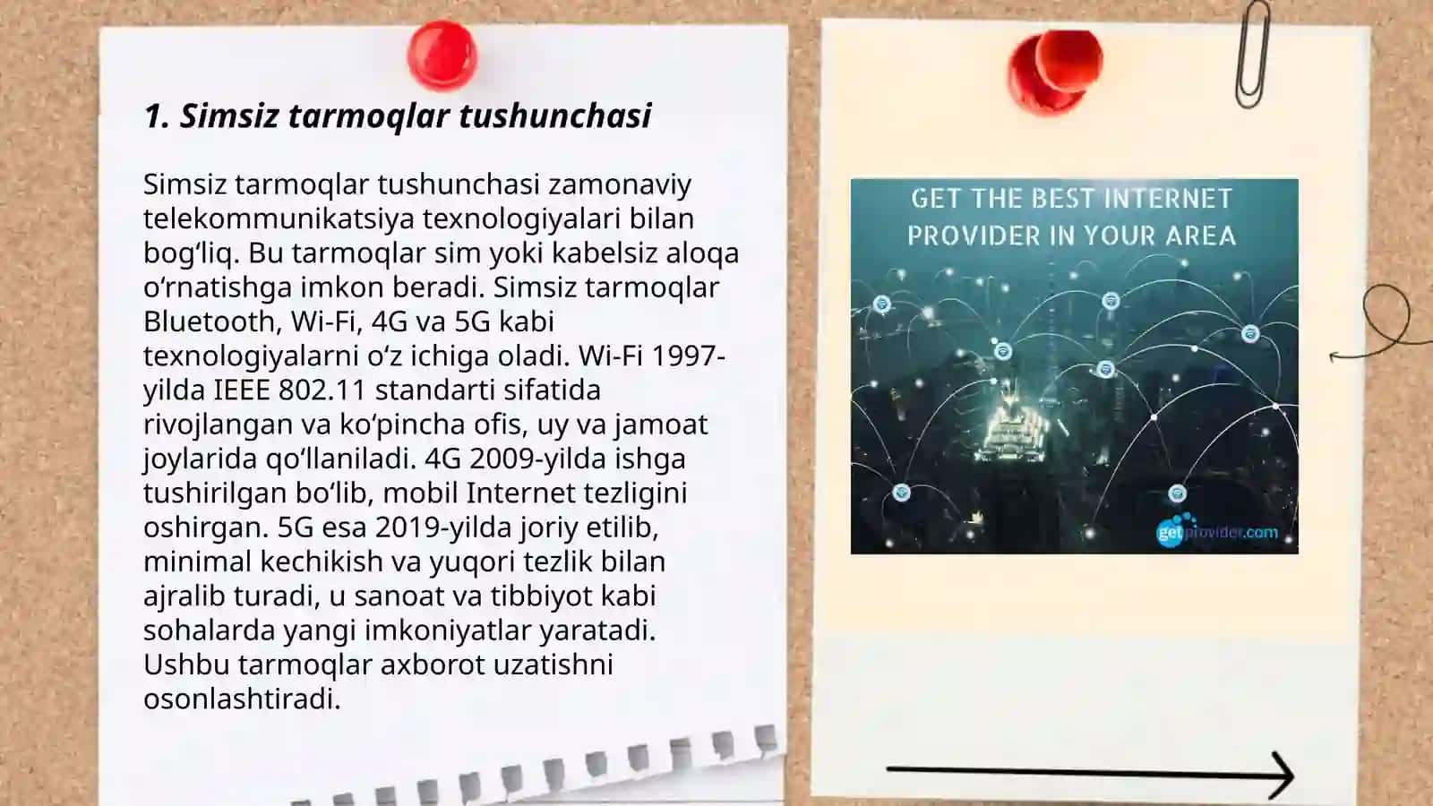 Simsiz va mobil tarmoqlar 3