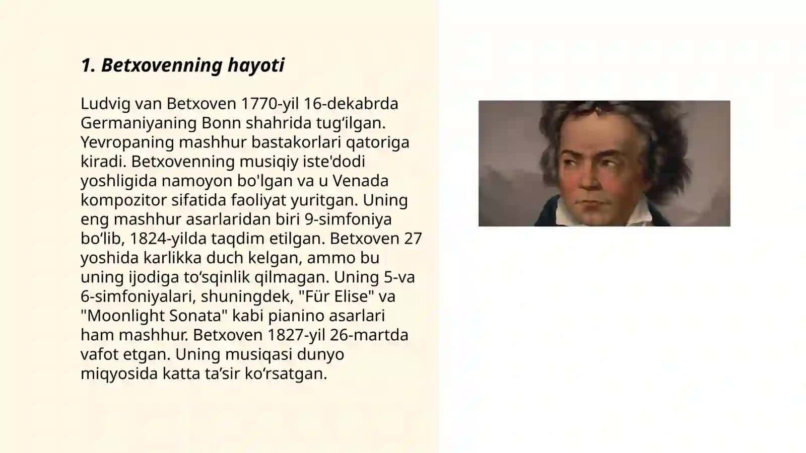 Betxovenning hayoti 3