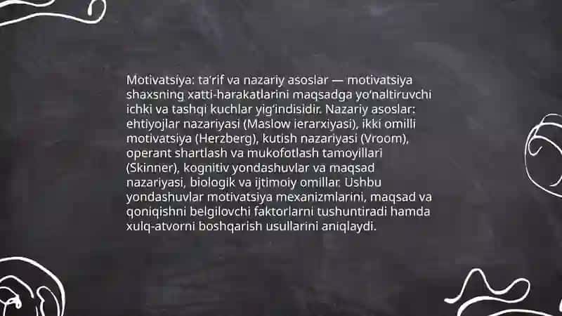 Motivatsiya 3
