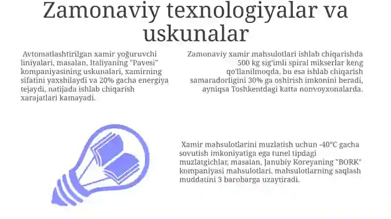 Zamonaviy Texnologiyalar va Uskunalar 3