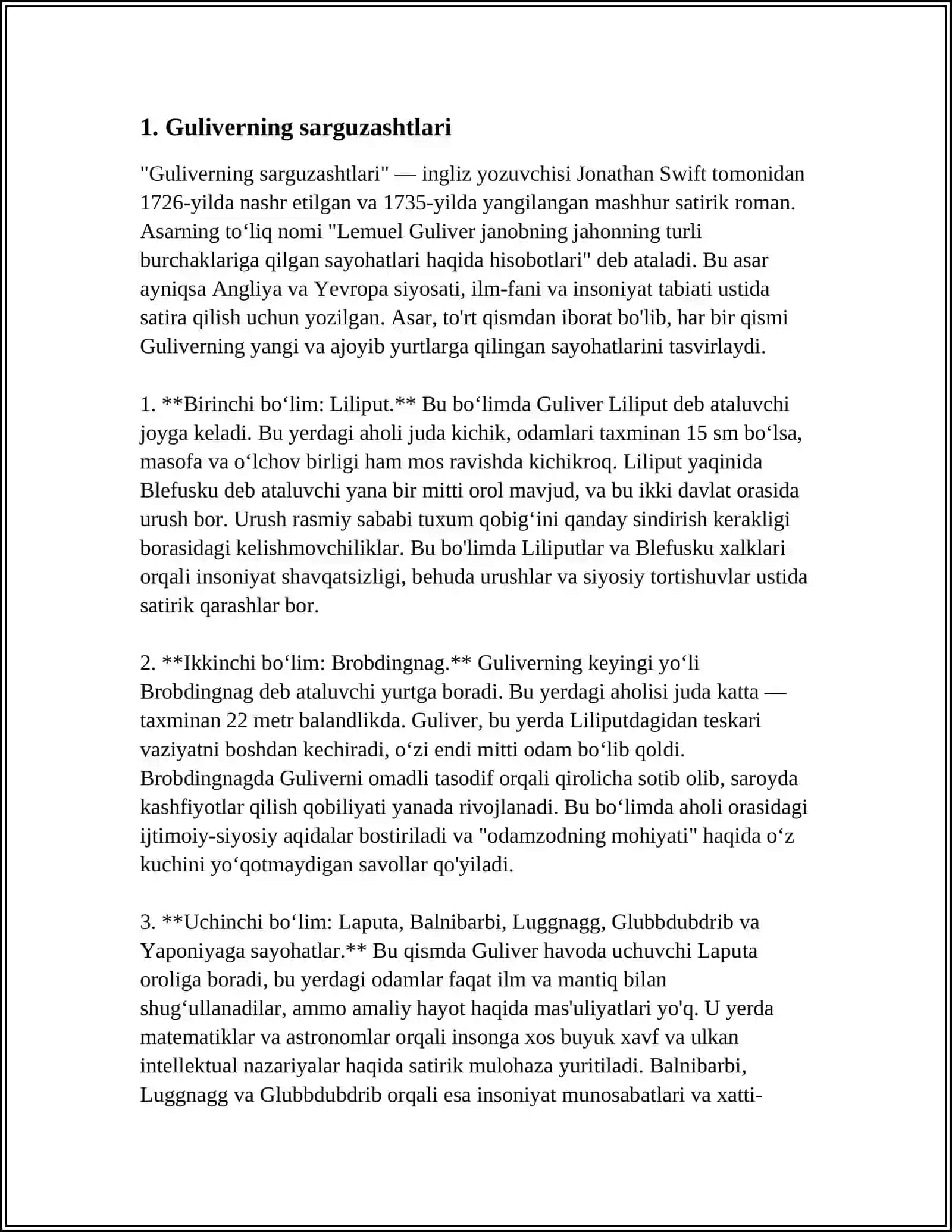 GULIVERNING SAYOHATLARI 3
