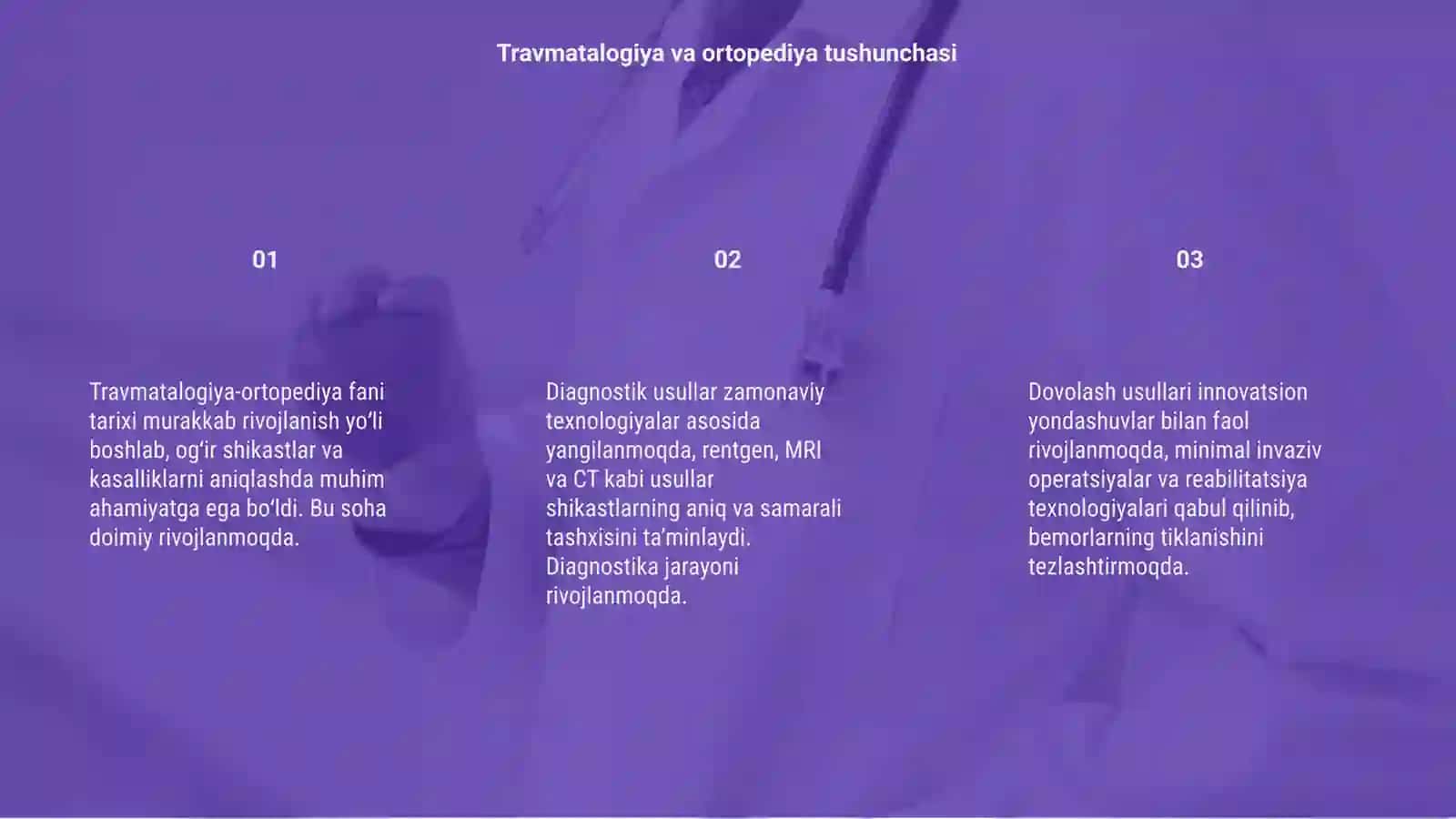 Travmatalogiya-ortopediya fani qisqacha tarixi 3