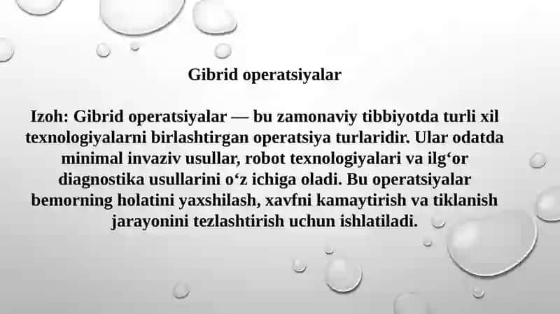 Gibrid operatsiyalar 3