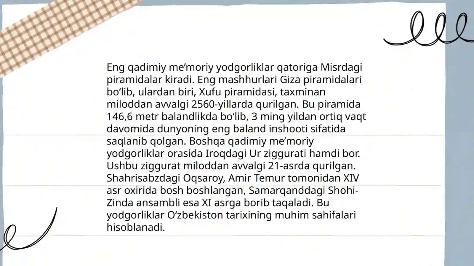 Jahondagi eng qadimiy binolar tarixi 3