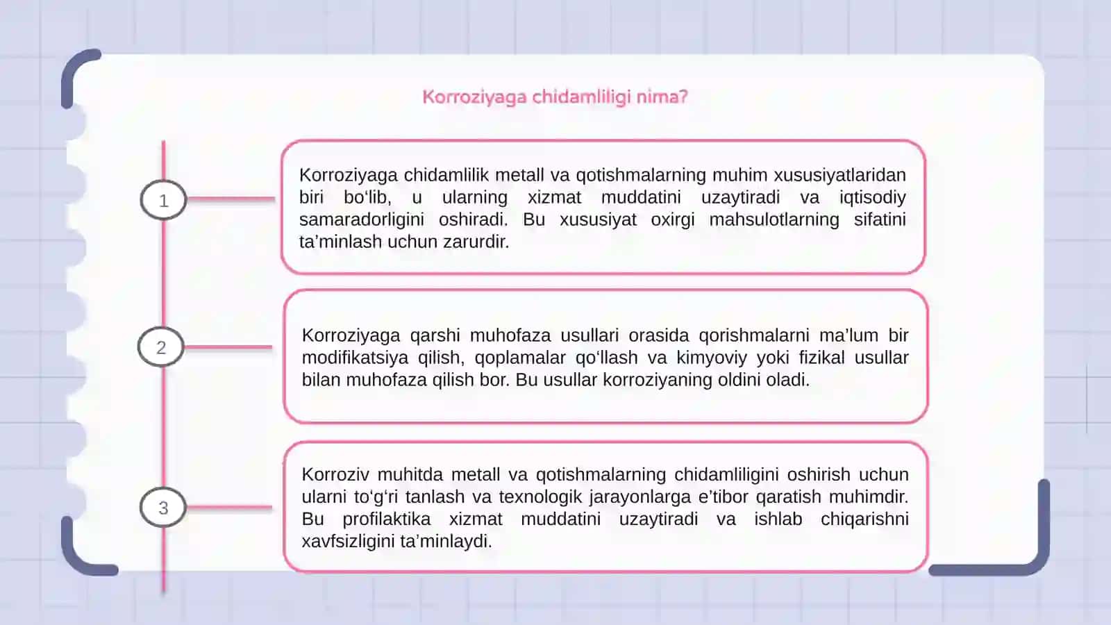 Metall va qotishmalarning korroziyaga chidamliligini oshirish usullari 3