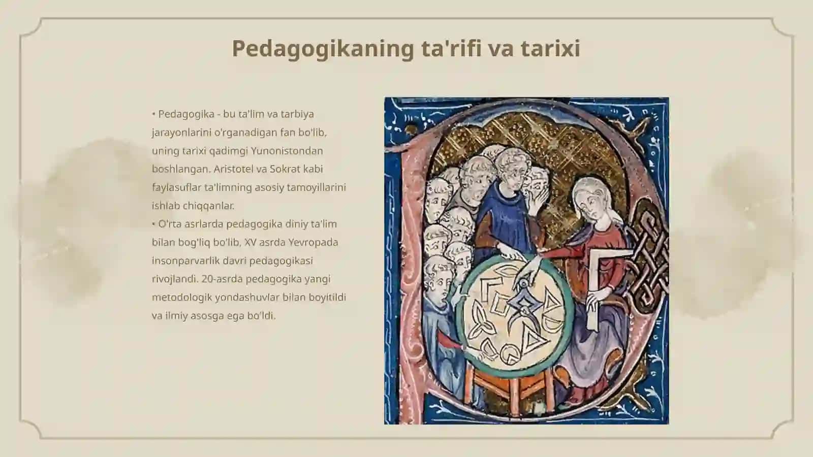 Pedagogika fanmi, san'atmi yoki amaliyotmi? 3