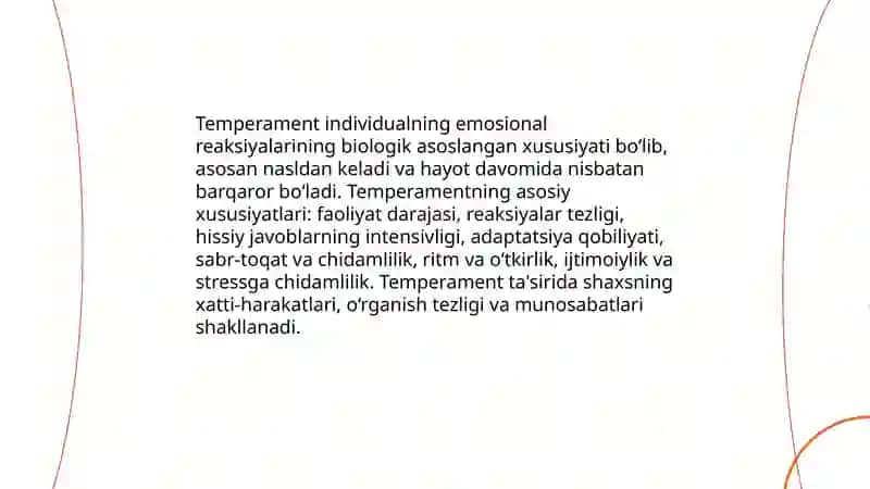 Temperament 3