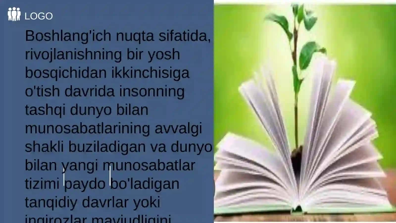 Yoshdavrlardagi inqiroz 3