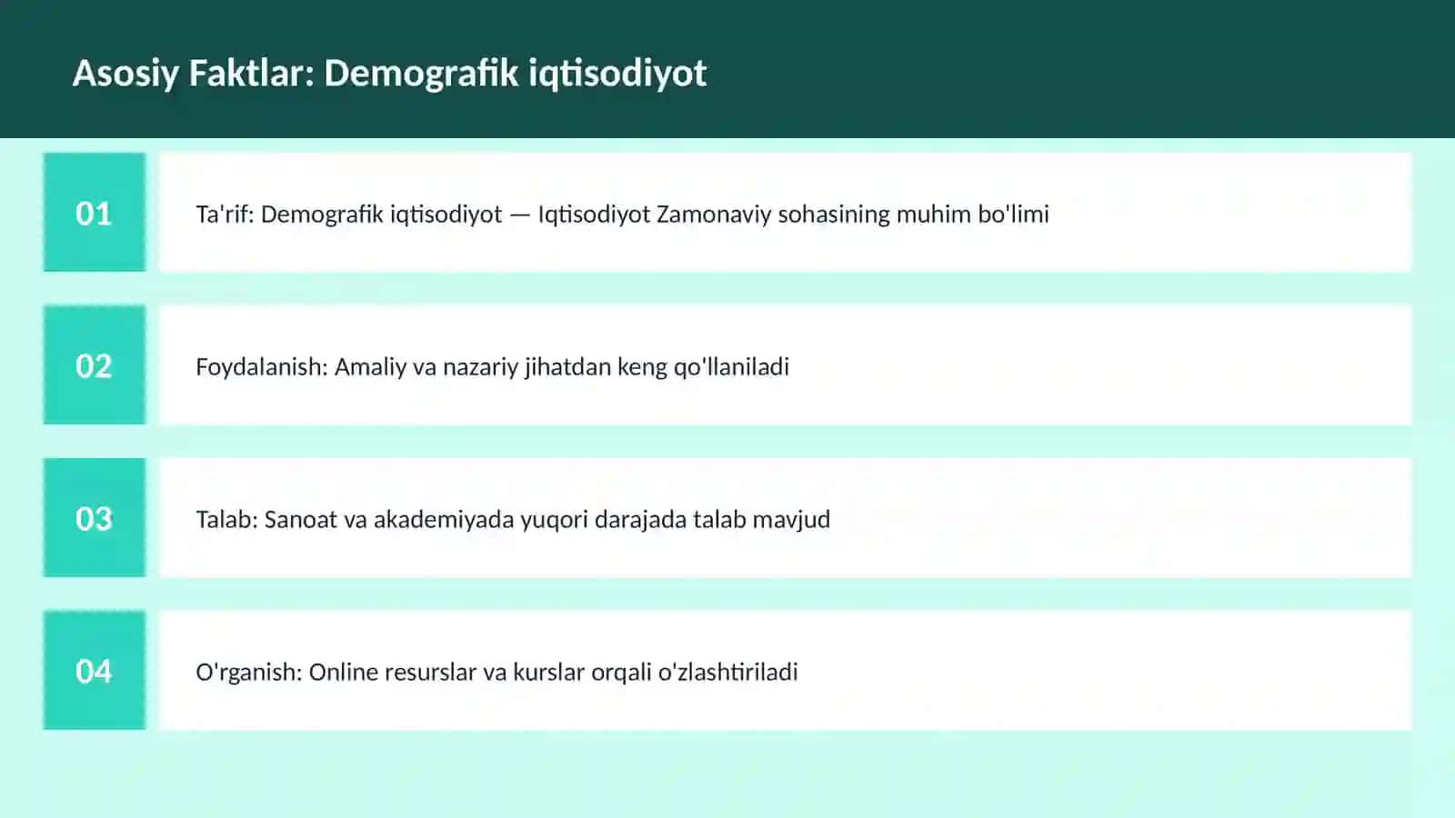 Demografik iqtisodiyot 3