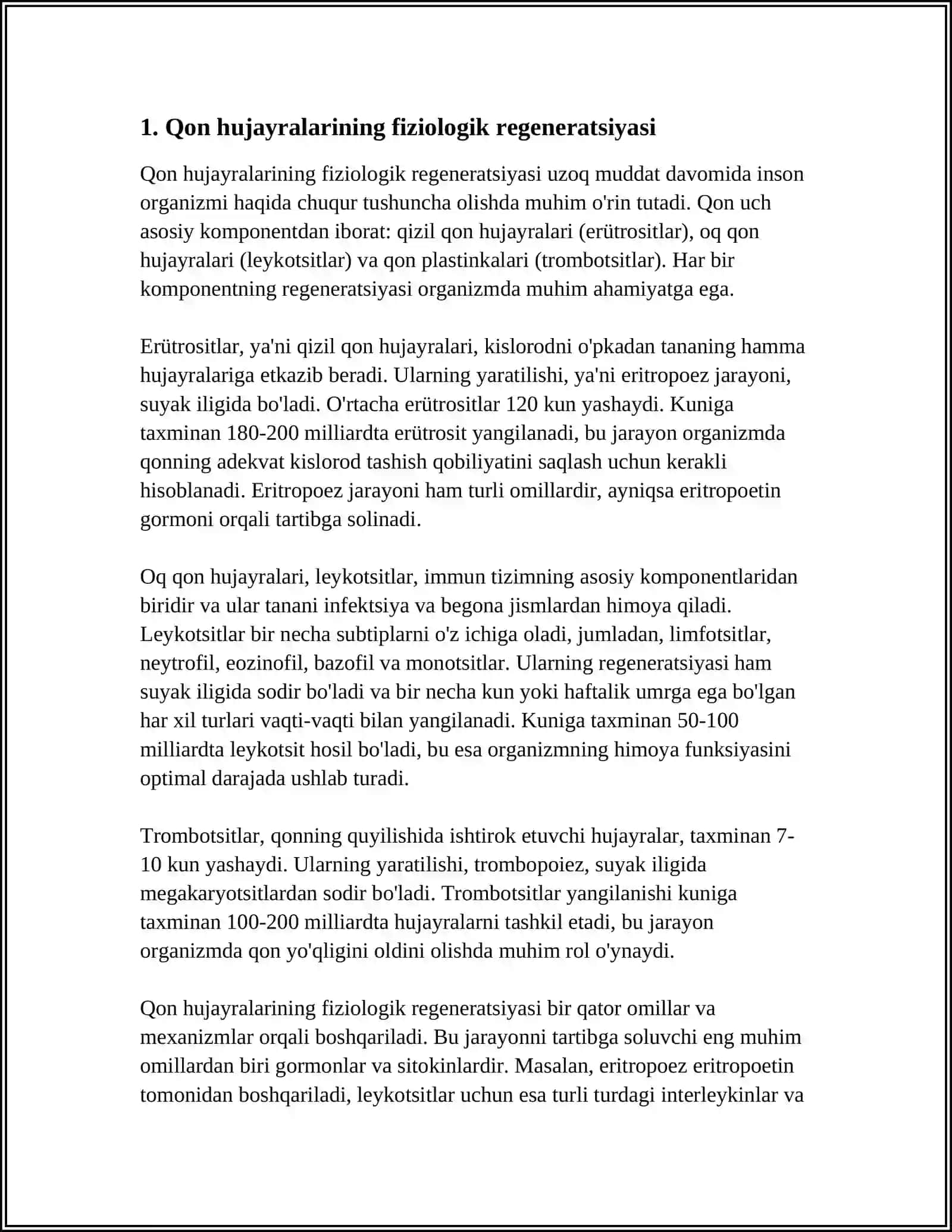 QON HUJAYRALARINING FIZIOLOGIK VA REPERATIV REGENERATSIYASI MEXANIZMLARI 3