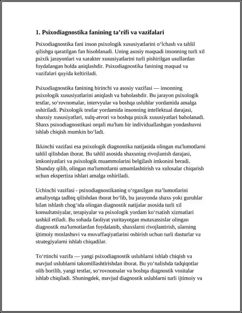 PSIXODIAGNOSTIKA FANI 3