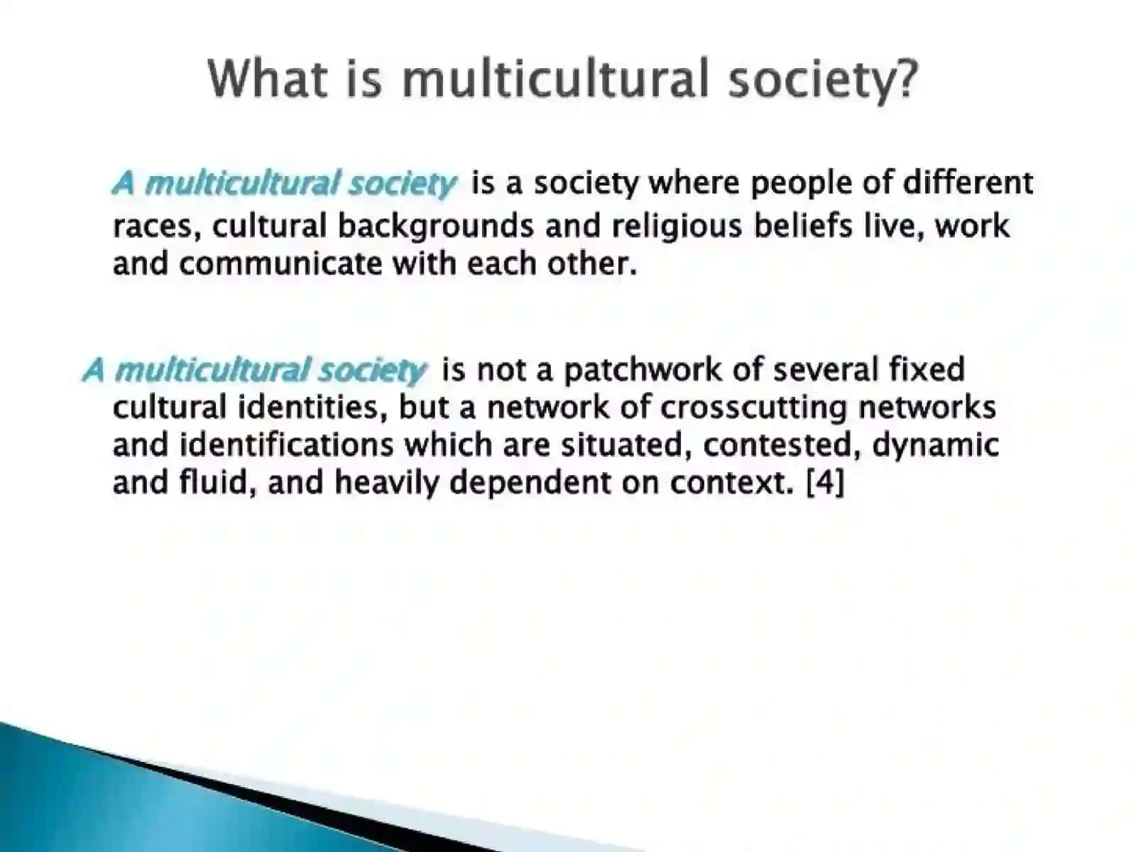Mavzu: MULTIKULTURAL SHAHR 3