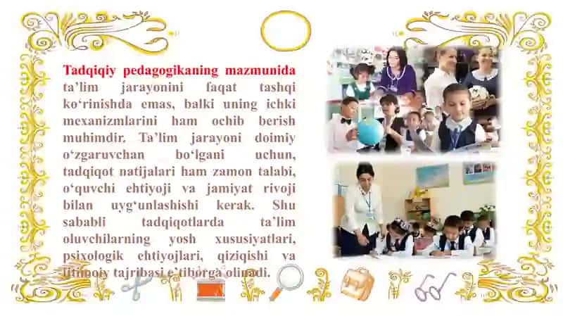 Tadqiqiy pedagogika va ta’lim amaliyoti 3