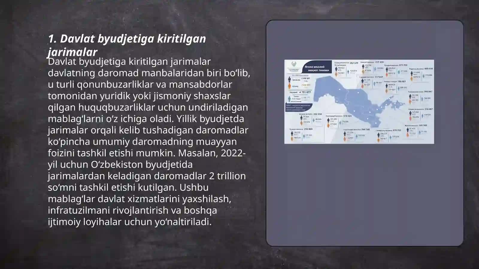 Davlat byudjetining soliqsiz daromadlari 3