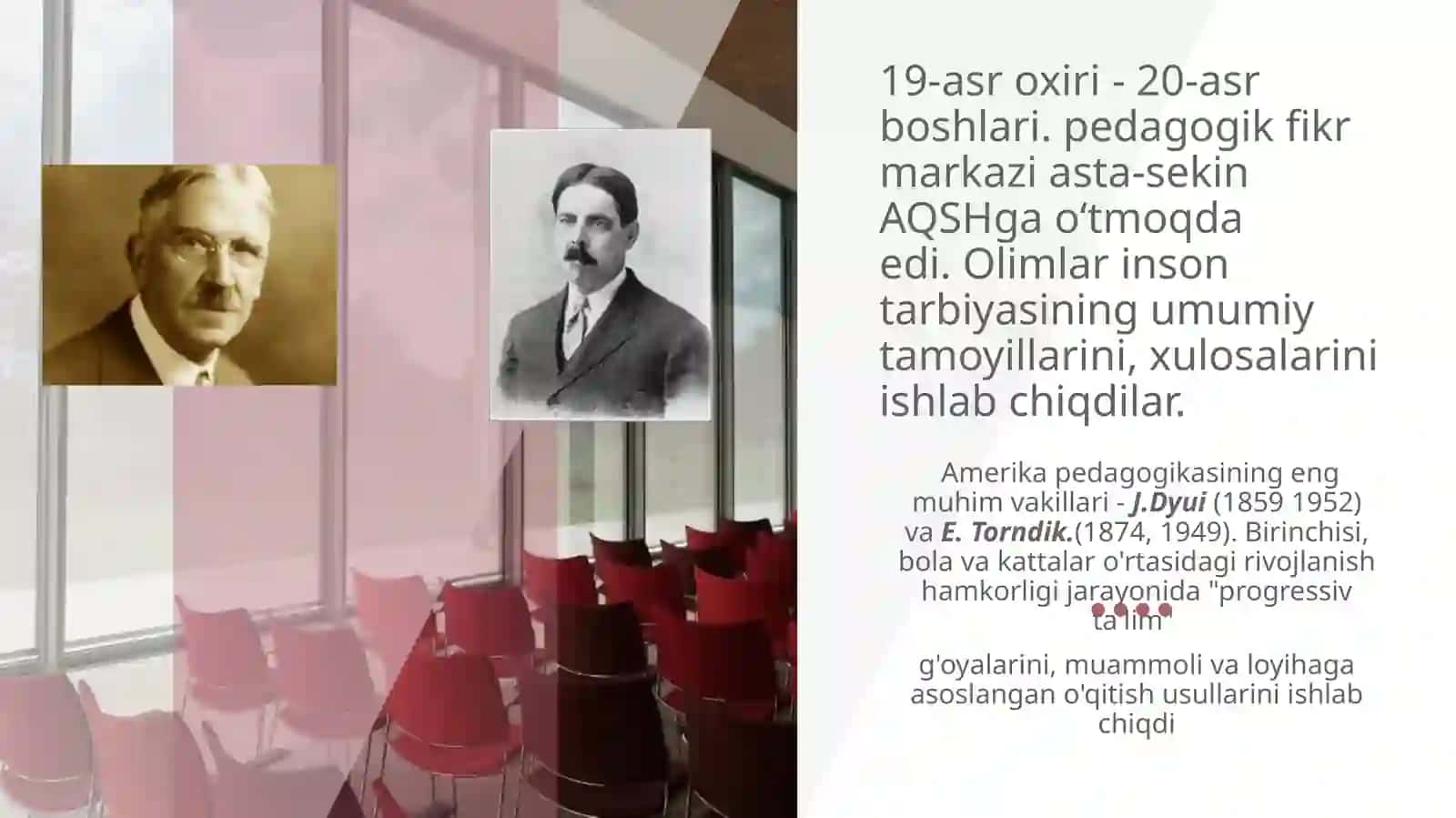 ZAMONAVIY PEDAGOGIKANING RIVOJLANISH BOSQICHLARI 3