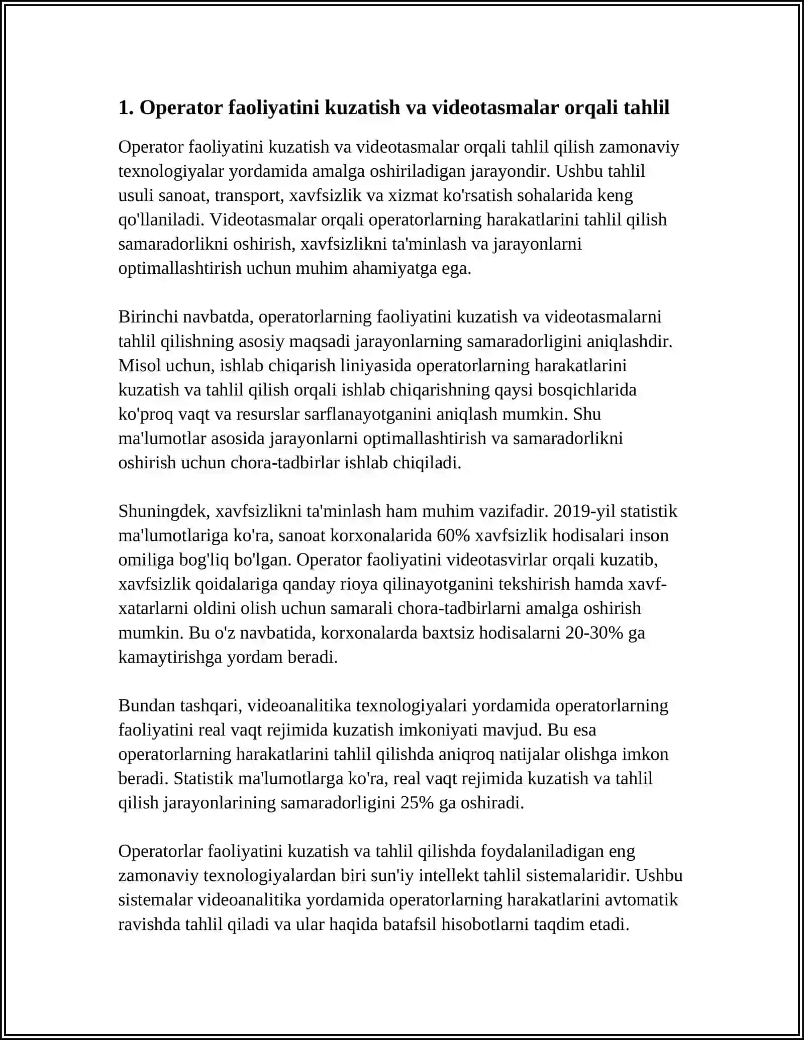 OPERATOR FAOLIYATINI TAHLIL QILISH VA OʻRGANISH METODLARI 3