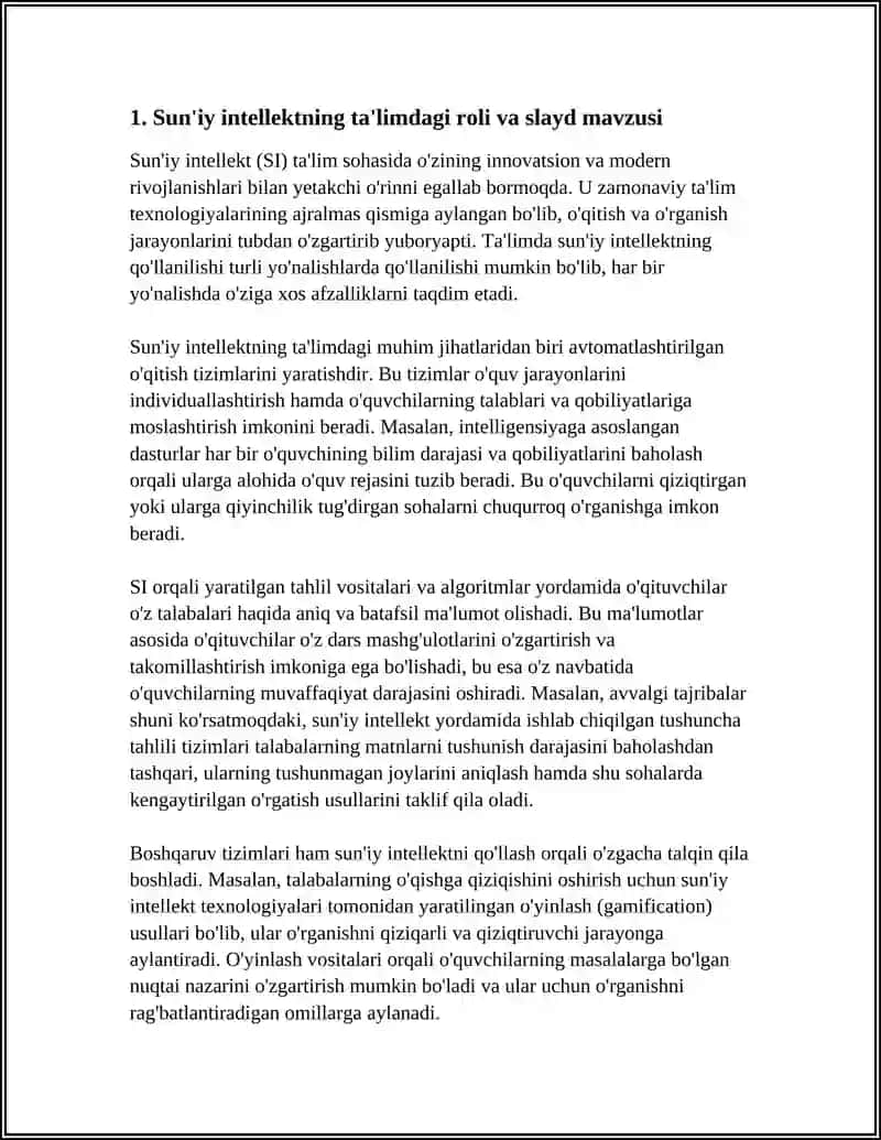 Sun'iy Intellektning Ta'limdagi Roli 3