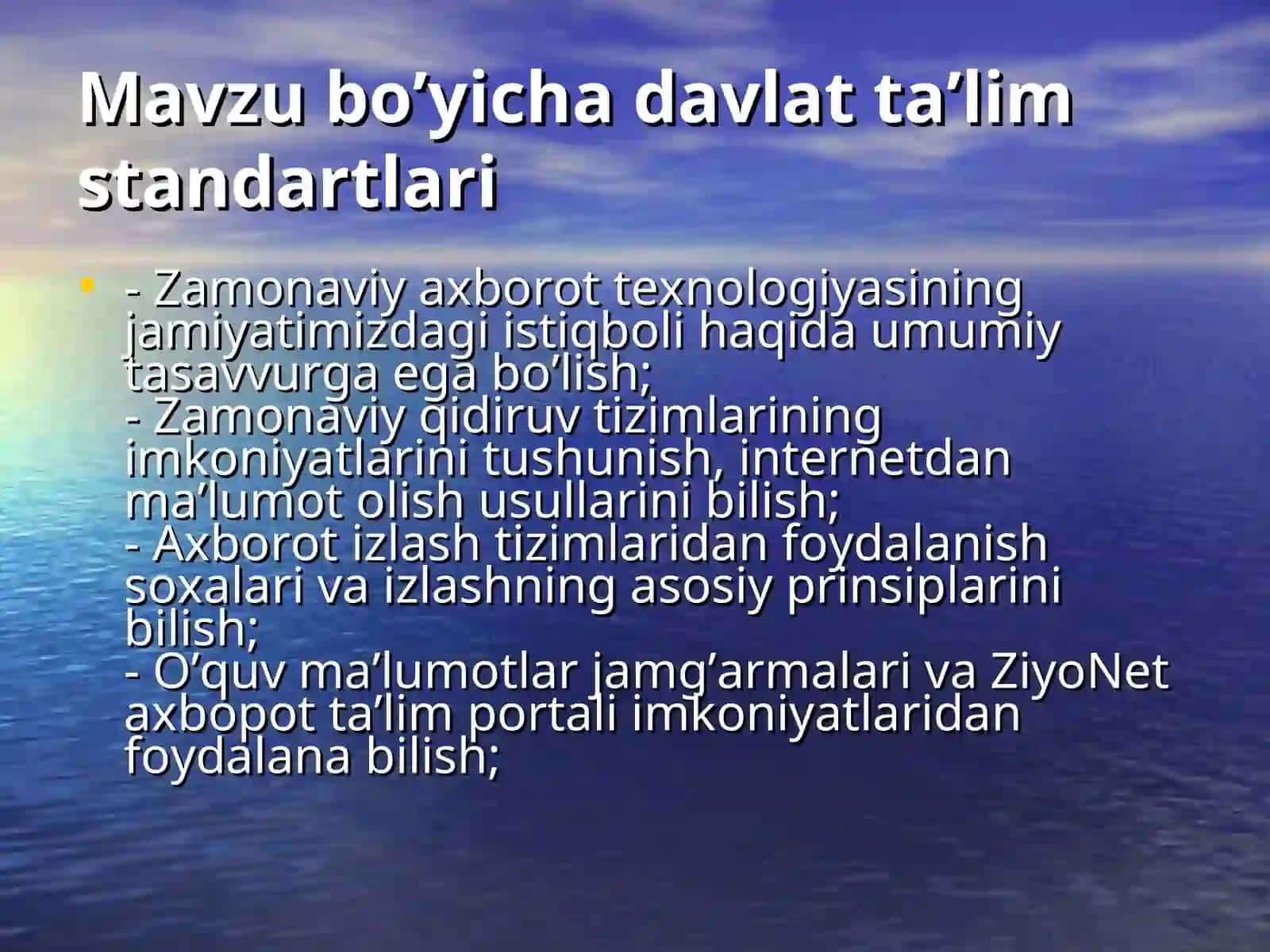 Internet manzillari va qidiruv tizimlari 3