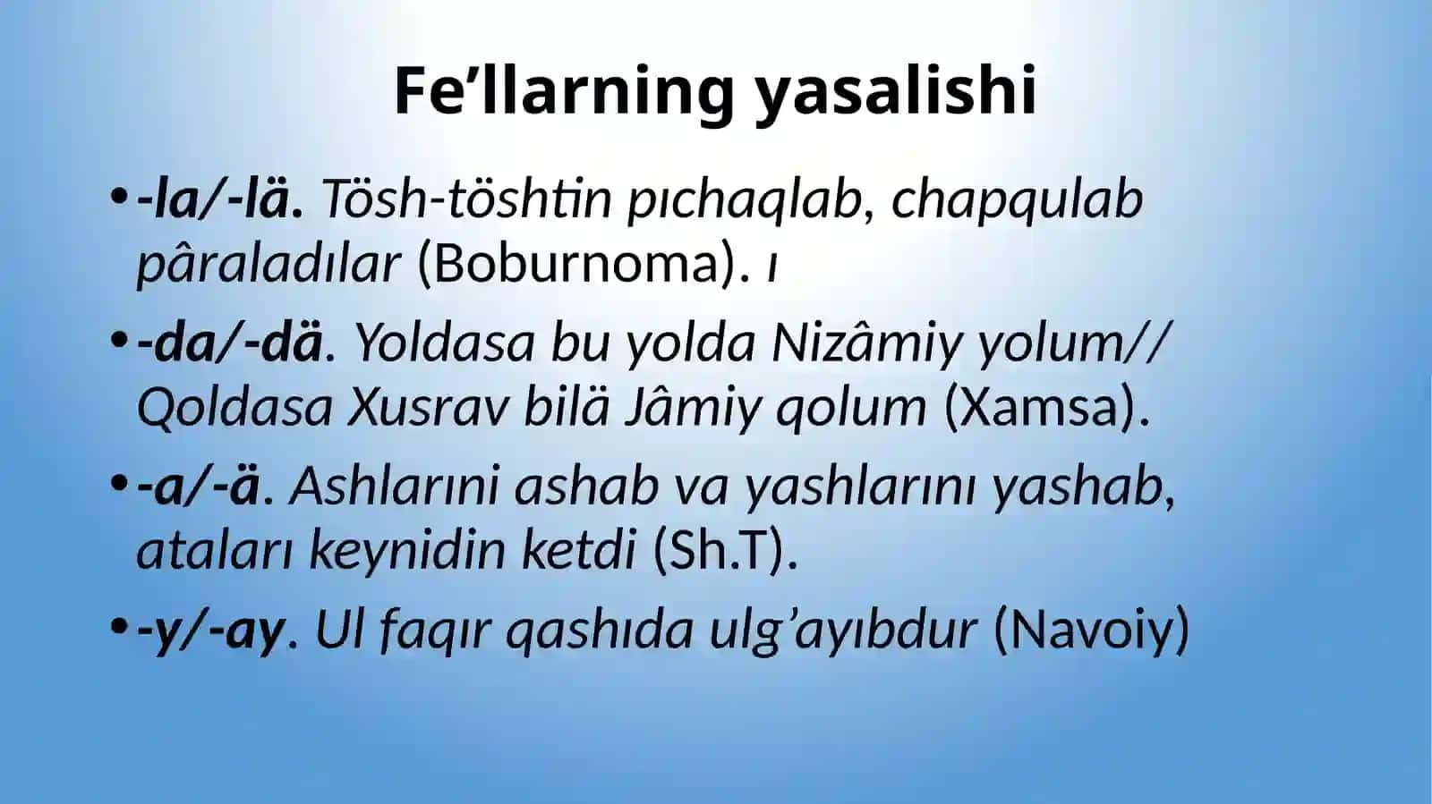 FE’LSO’Z TURKUMI 3