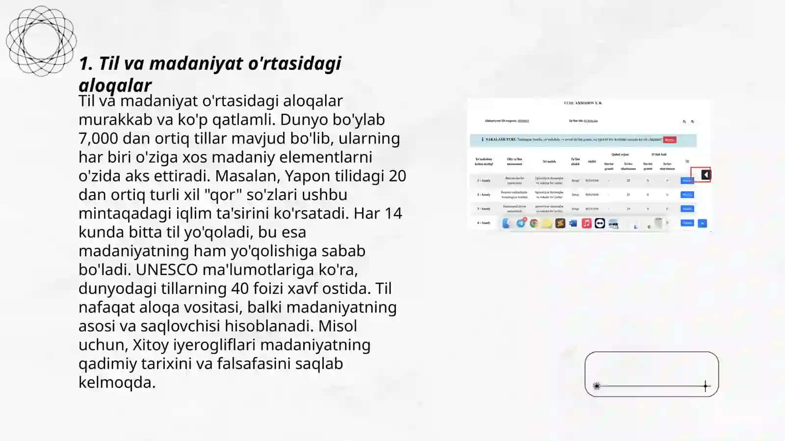 Til va madaniyat o'rtasidagi aloqalar 3