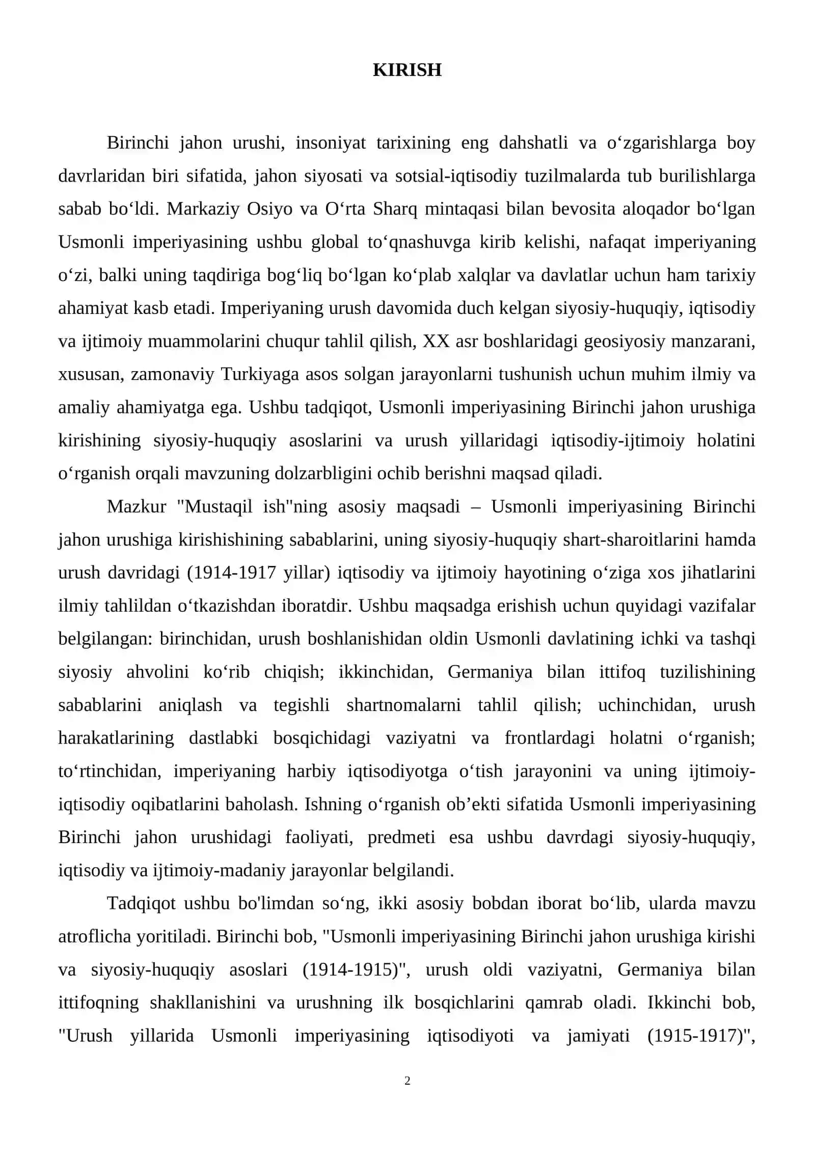 Turkiya Birinchi Jahon Urushi yillarida 3