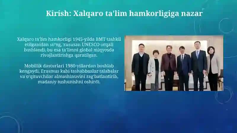 Xalqaro Taʼlim Hamkorligi 3