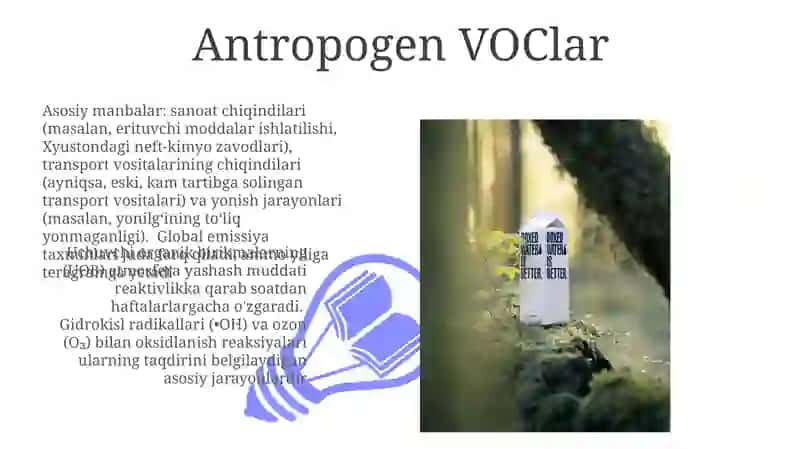 Atmosferadagi organik birikmalar 3