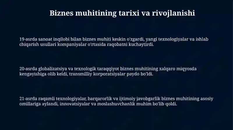 Biznes muhuti 3