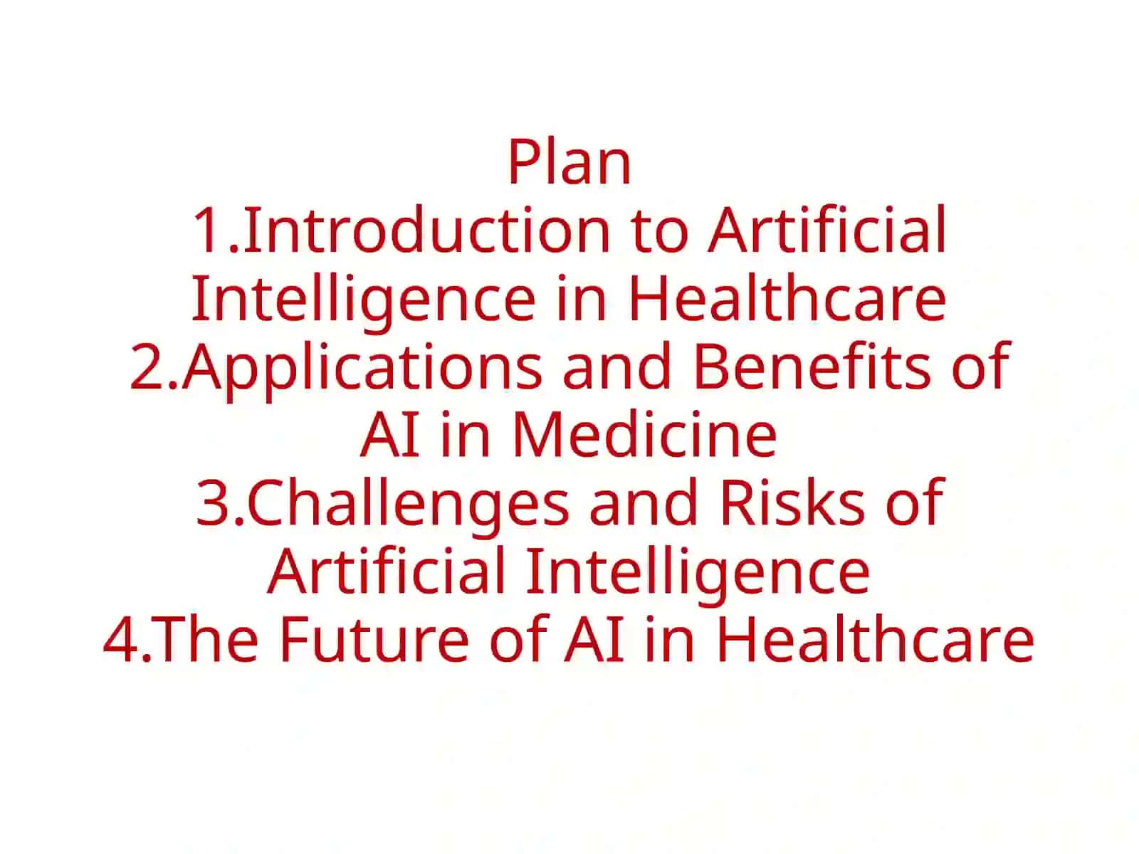 The Role of Artificial Intelligence in Healthcare 3