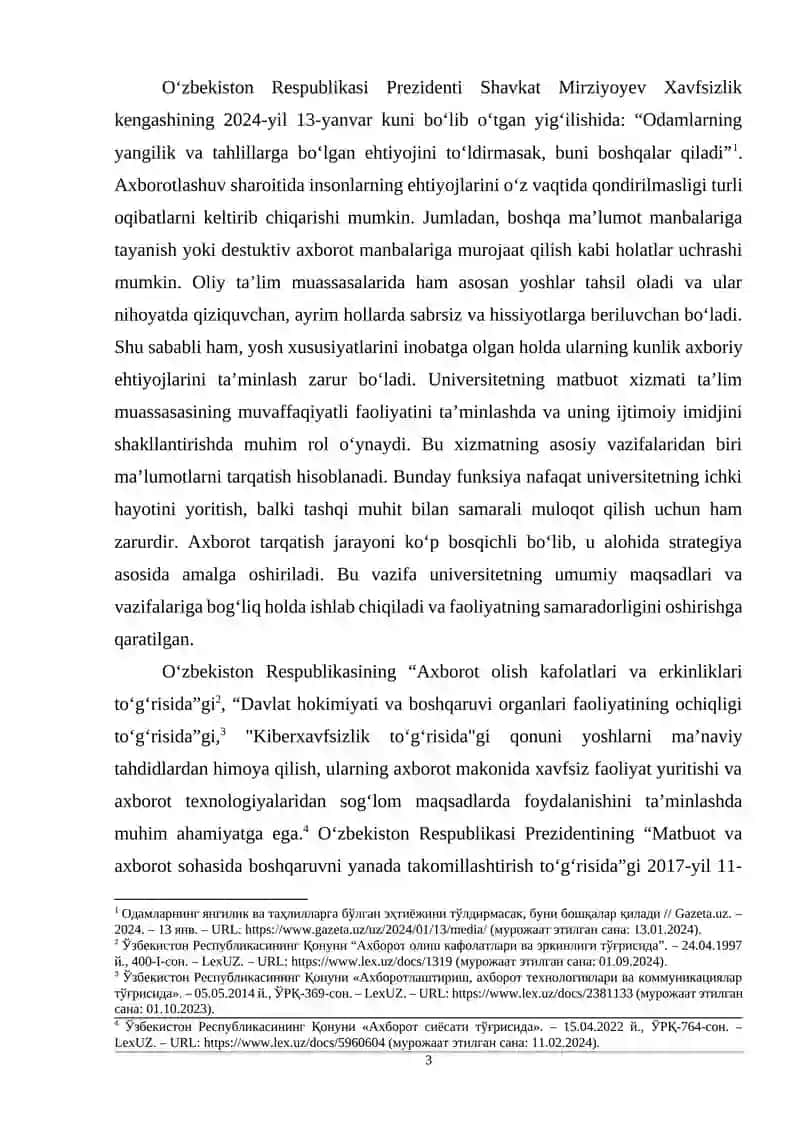 MATBUOT XIZMATINING IJTIMOIY-FALSAFIY MOHIYATI 3