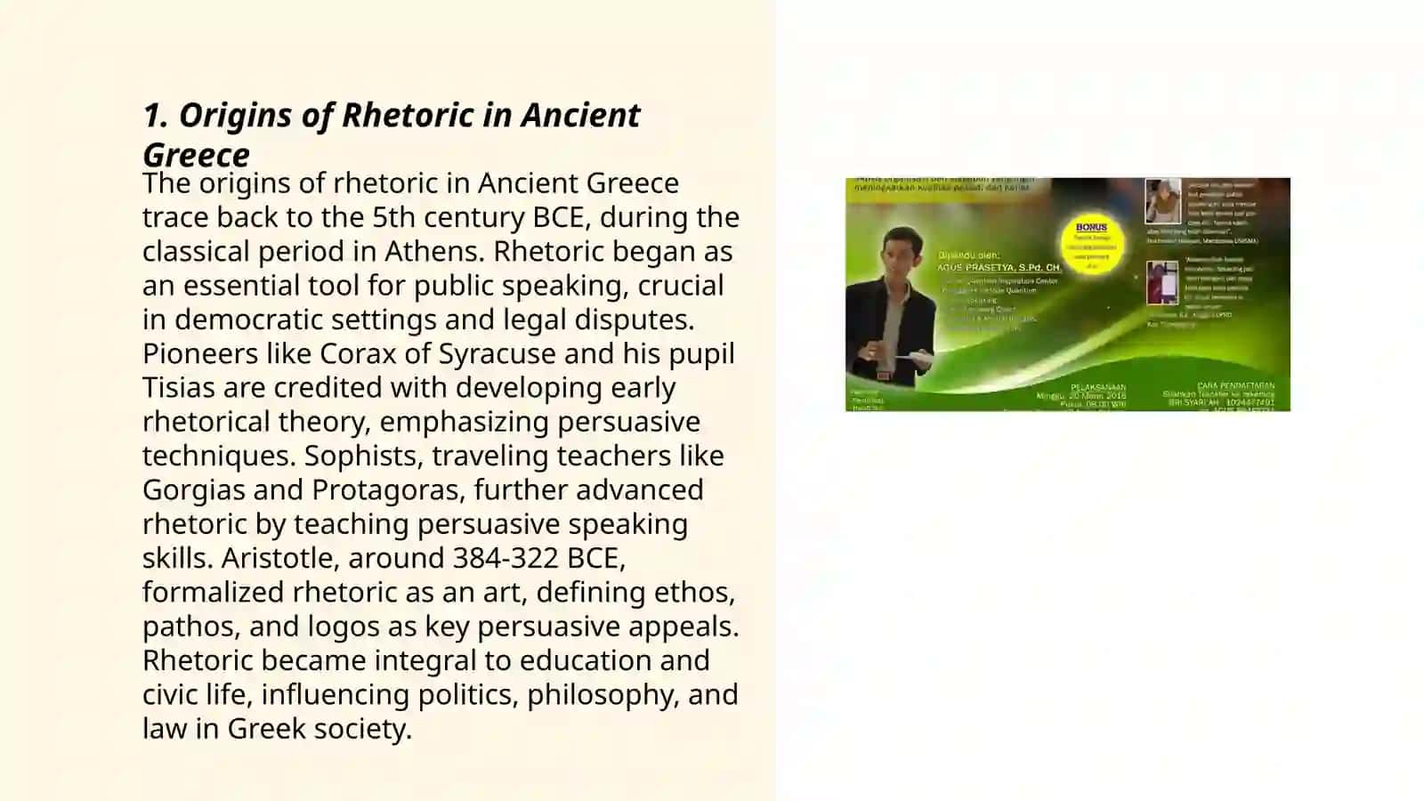 History of public speaking 3
