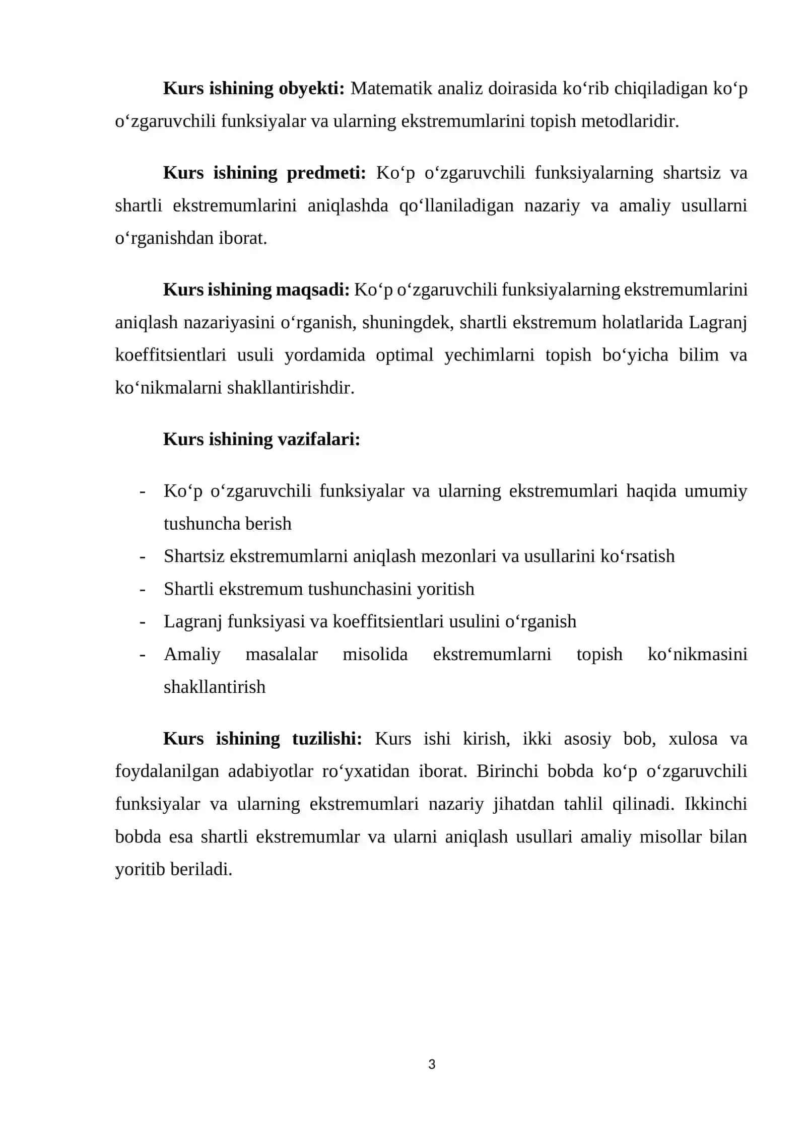 Ko'p o'zgaruvchili funksiyaning ekstremumlari 3