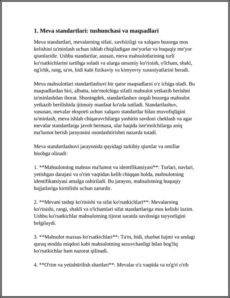 MEVANI STANDARTLASHTIRISH 3