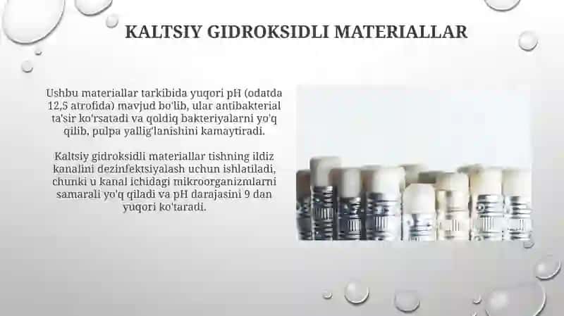 Kaltsiy gidroksidli materiallar 3