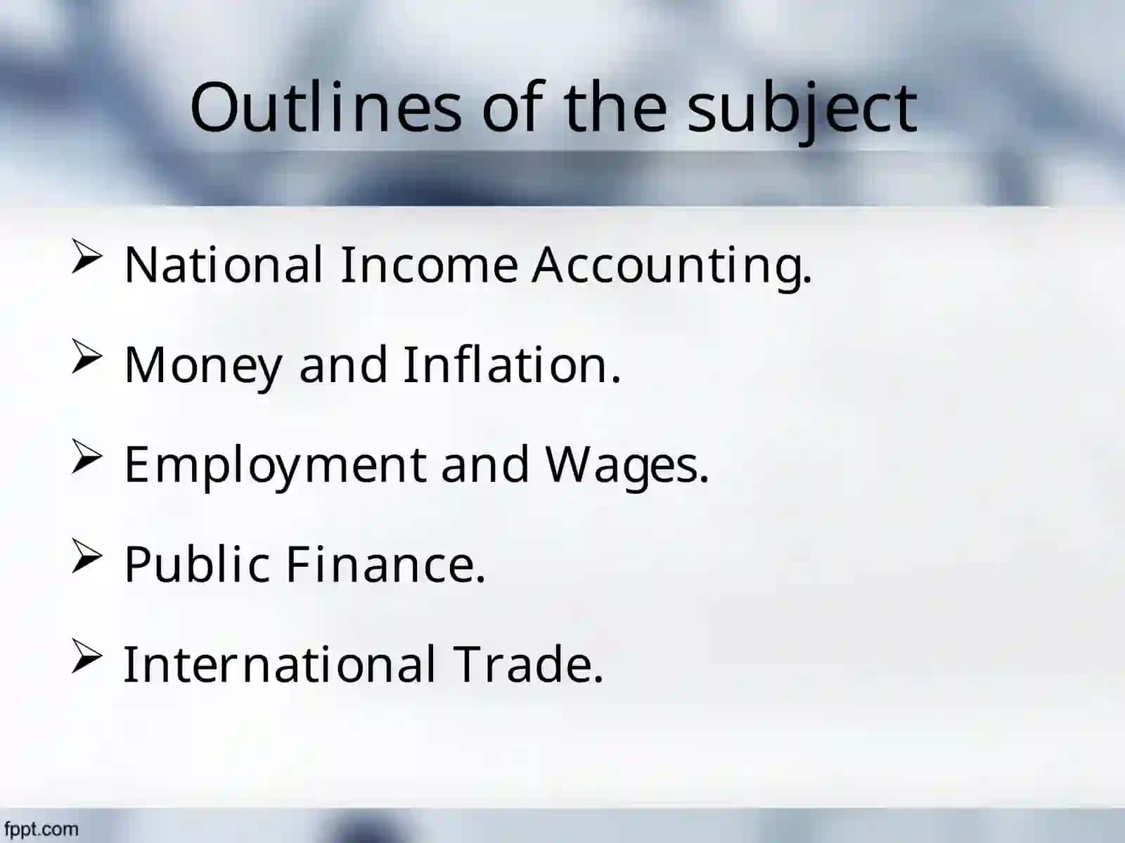 READINGS IN ECONOMICS 3