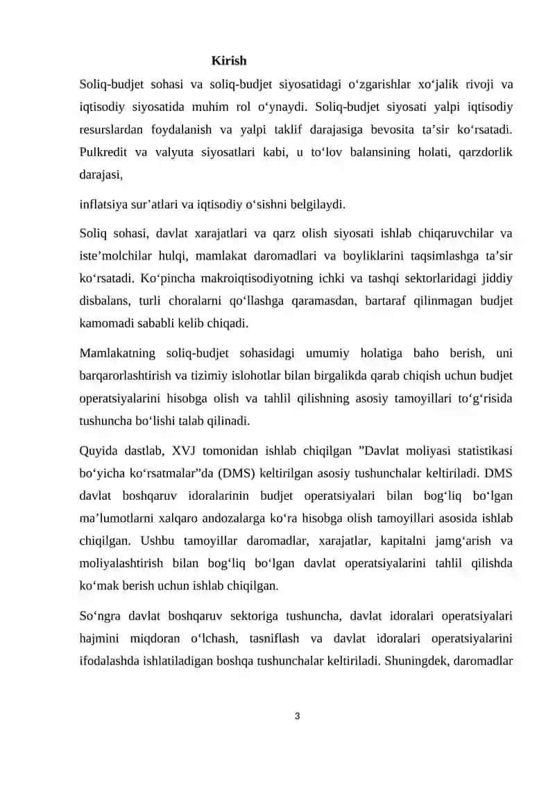 Byudjet-soliq sektori va uning tarkibi 3