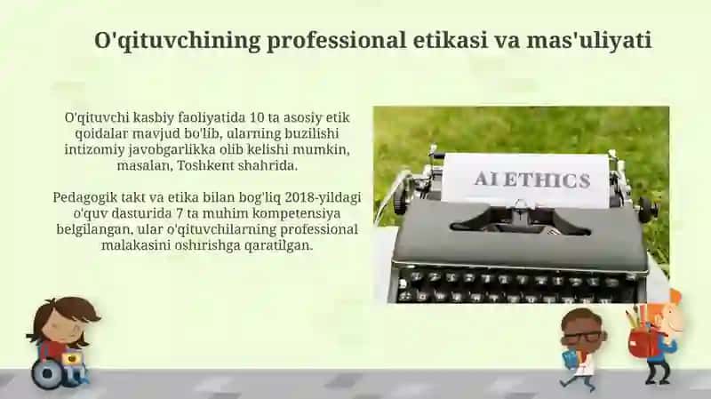 O'qituvchining Kasbiy Faoliyatida Etik Qoidalar 3