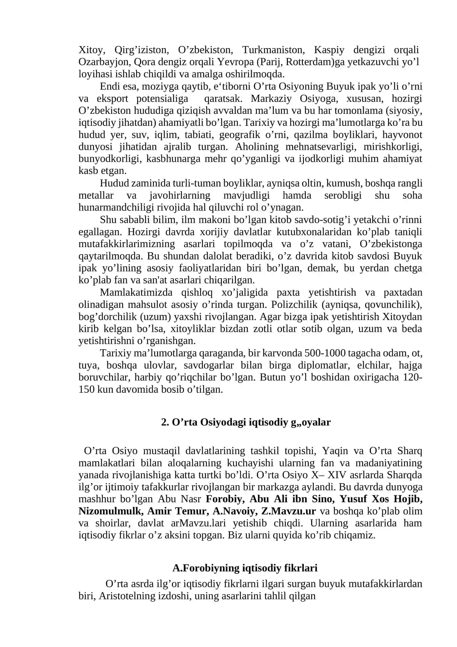 O’rta asr iqtisodiy qarashlari 3