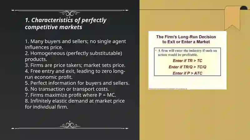 Firms in competitive markets 3