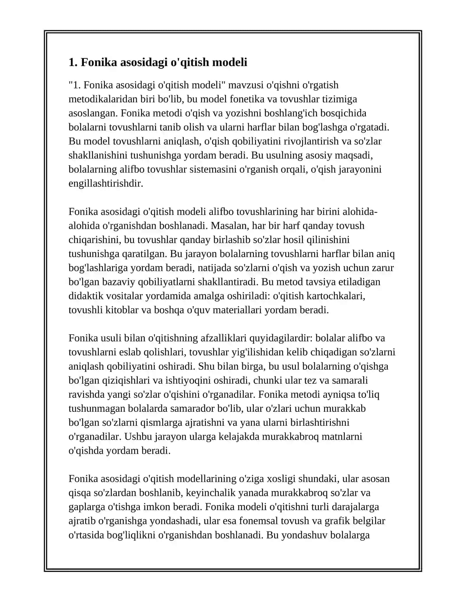 OKUMA ÖĞRETIMI MODELLARI 3