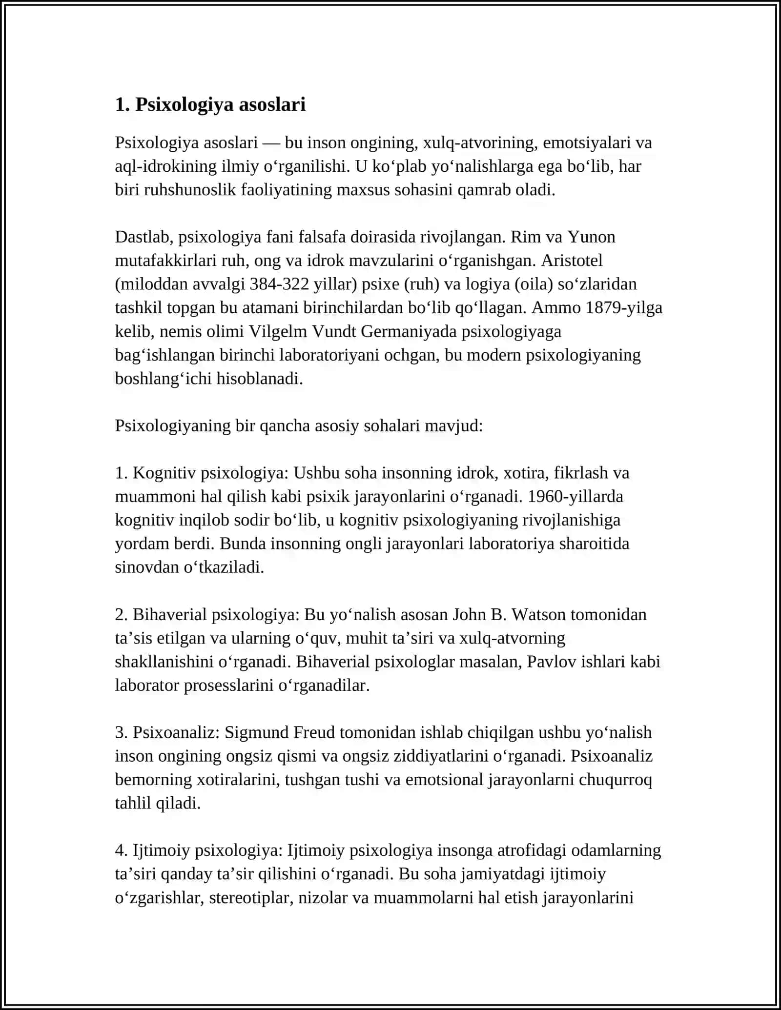 Psixologiya asoslari 3