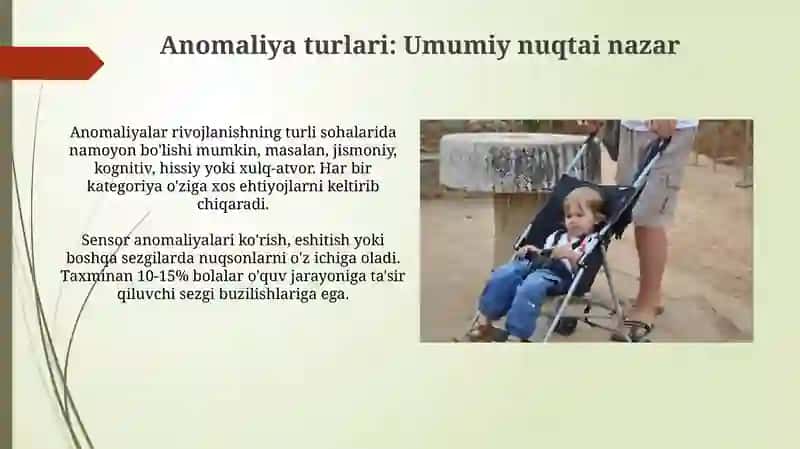 Anomaliya turlari: Umumiy nuqtai nazar 3