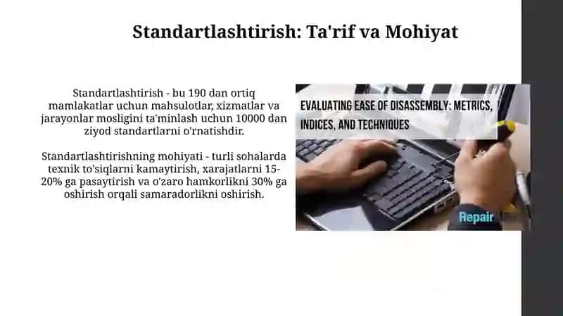 Standartlashtirish 3